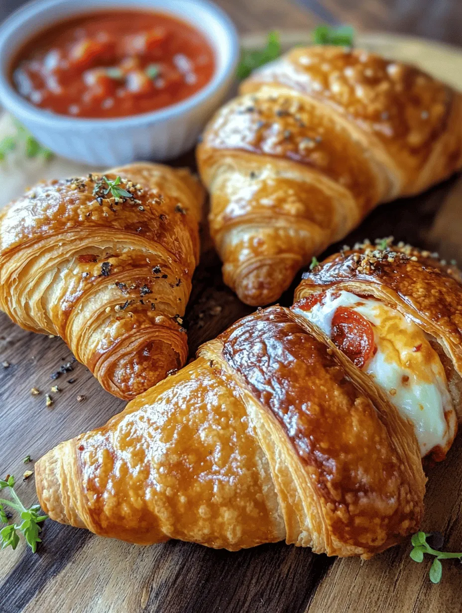 If you’re looking for a delicious and easy-to-make snack or appetizer, look no further than Mozzarella Pepperoni Croissant Rolls. Combining the flaky, buttery goodness of croissant dough with the rich meltiness of mozzarella cheese and the savory taste of pepperoni, this dish is sure to impress at any gathering or serve as a delightful treat for yourself. Perfect for parties, game nights, or even as an afternoon snack, these rolls balance convenience and flavor beautifully, making them a go-to recipe for both novice and seasoned cooks alike.