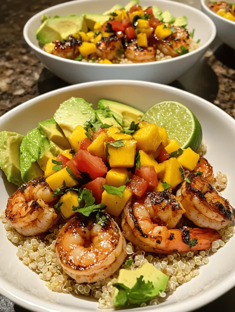 In the world of culinary delights, nothing quite matches the vibrant flavors and health benefits of shrimp and avocado bowls. This dish is a perfect representation of a modern meal that is not only visually appealing but also packed with nutrients. The combination of succulent shrimp, creamy avocado, and zesty mango salsa results in a symphony of flavors that tantalizes the taste buds. Whether you're looking for a light lunch or a refreshing dinner option, these bowls stand out as the perfect choice.