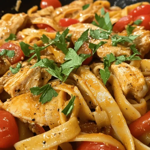 Welcome to the world of Creamy Cajun Chicken Pasta Delight, a dish that effortlessly marries the richness of creamy sauces with the bold and spicy flavors characteristic of Cajun cuisine. This delectable pasta dish is not just a meal; it's an experience that tantalizes your taste buds and fills your kitchen with enticing aromas. Whether you're looking for a quick weeknight dinner or planning a special gathering, this dish stands out as a crowd-pleaser with its vibrant flavors and creamy texture, making it suitable for any occasion.