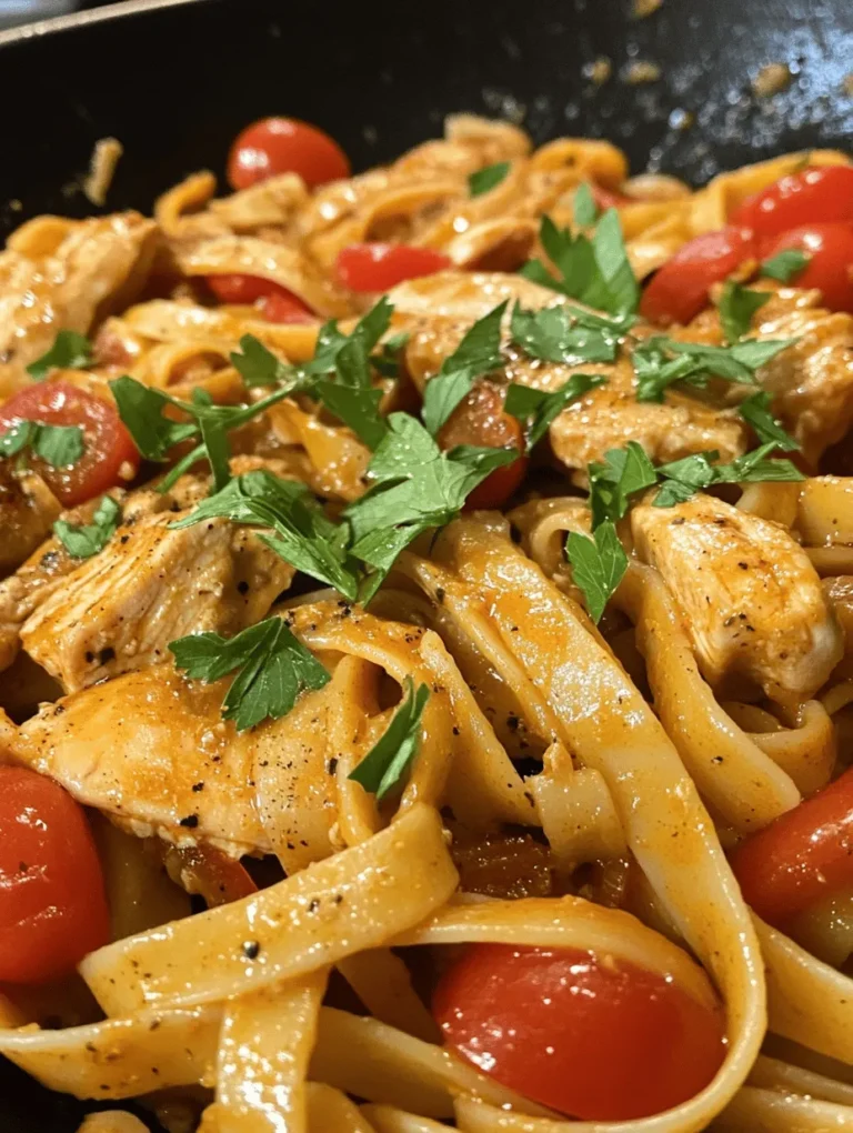 Welcome to the world of Creamy Cajun Chicken Pasta Delight, a dish that effortlessly marries the richness of creamy sauces with the bold and spicy flavors characteristic of Cajun cuisine. This delectable pasta dish is not just a meal; it's an experience that tantalizes your taste buds and fills your kitchen with enticing aromas. Whether you're looking for a quick weeknight dinner or planning a special gathering, this dish stands out as a crowd-pleaser with its vibrant flavors and creamy texture, making it suitable for any occasion.