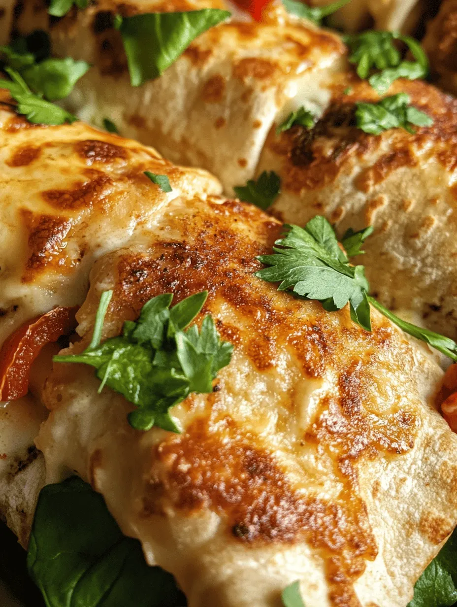 When crafting the perfect Cheesy Garlic Chicken Wraps, understanding the role of each ingredient is crucial. Here’s a closer look at the star players that make this dish both delicious and satisfying.
