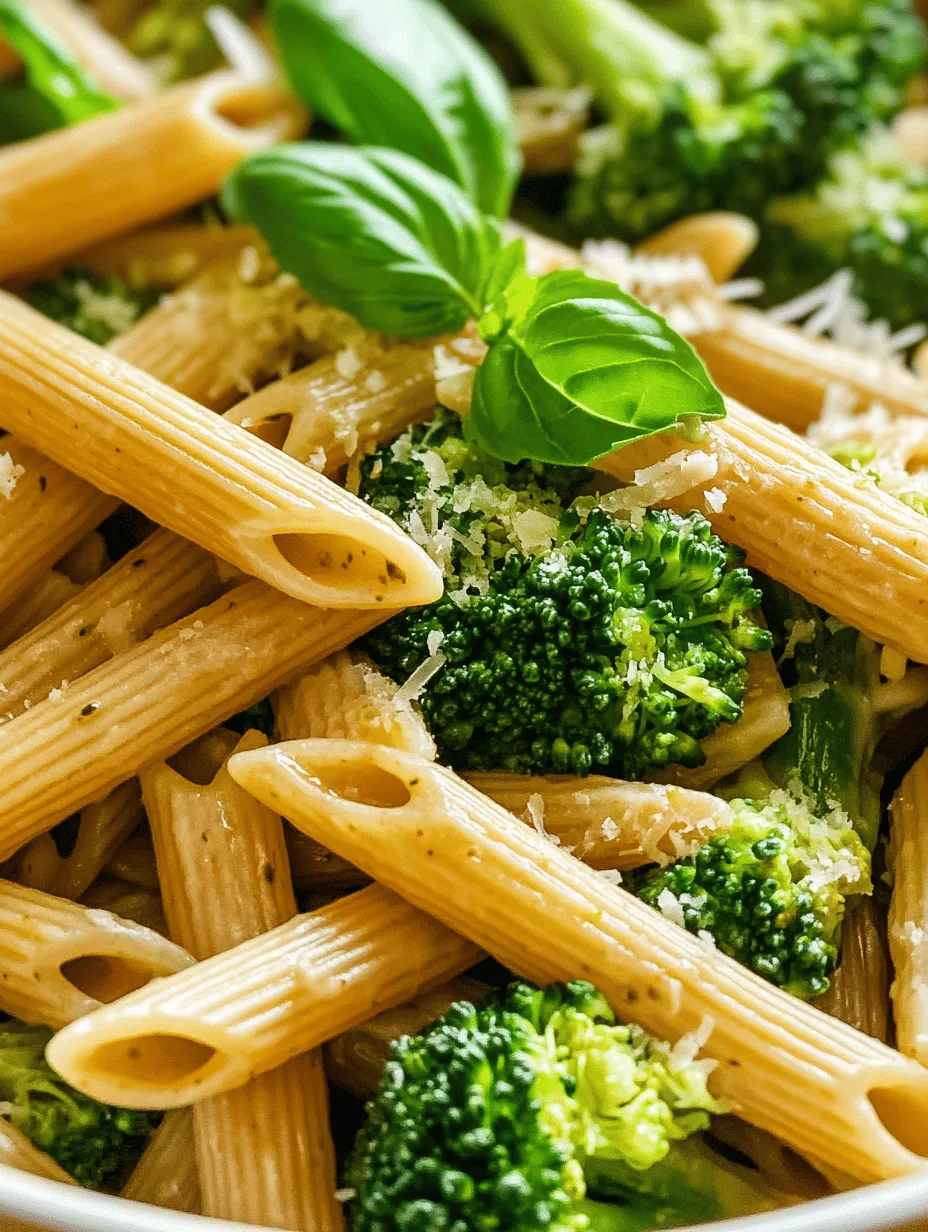 In today’s fast-paced world, healthy cooking often takes a backseat, overshadowed by the convenience of takeout and processed meals. However, incorporating fresh vegetables into our diet is crucial for maintaining overall health and well-being. One of the most enjoyable ways to do this is through pasta dishes, which provide a canvas for a variety of flavors and textures. Enter Broccoli Bliss Pasta—a delightful recipe that beautifully balances nutrition and scrumptiousness. This dish not only showcases the vibrant green of fresh broccoli but also combines it with whole wheat pasta, aromatic garlic, and zesty lemon, resulting in a meal that is both satisfying and nourishing.