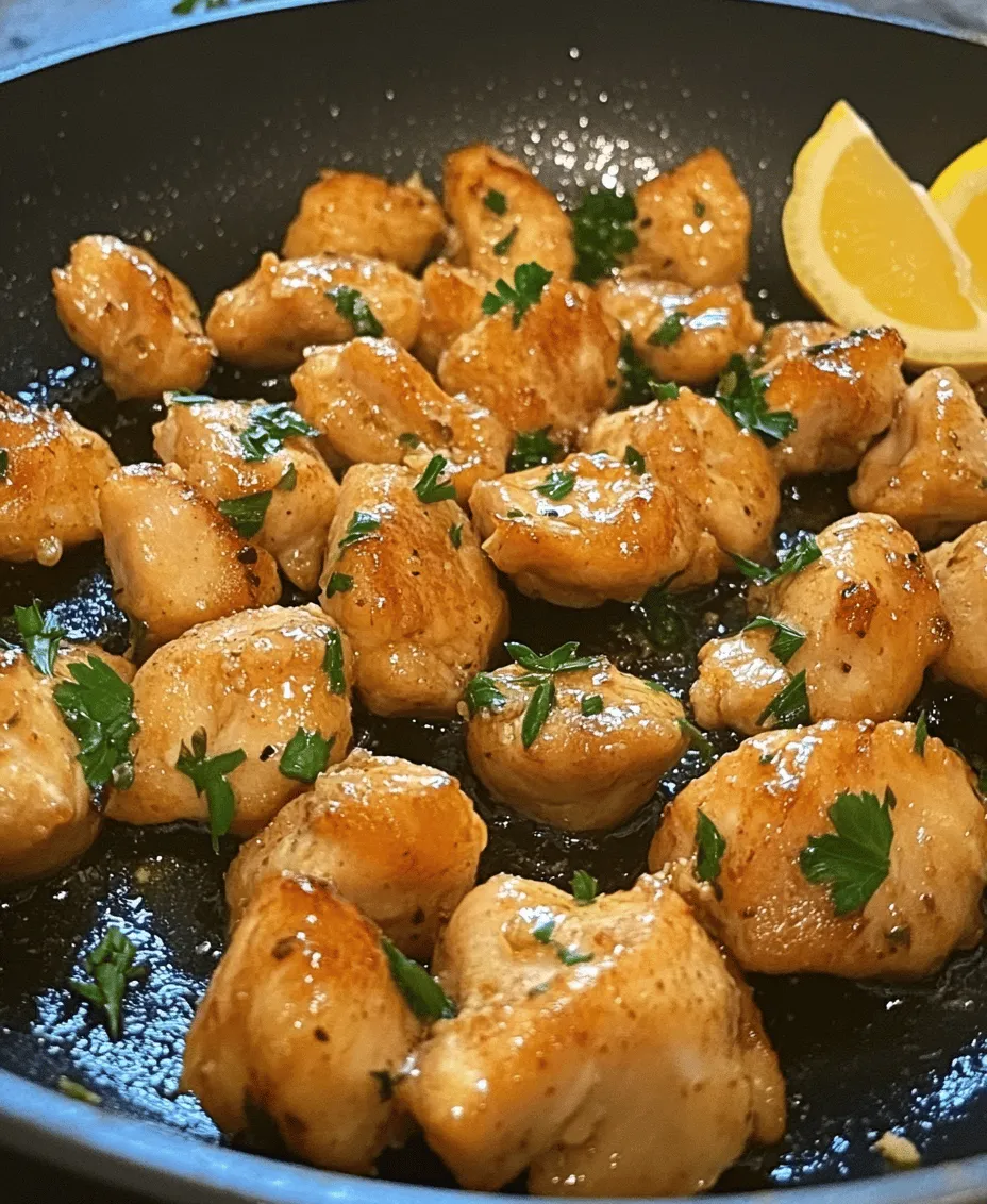 To create the perfect Garlic Butter Chicken Bites, you need to pay attention to the quality of your ingredients. Each component plays a vital role in the overall flavor and nutritional value of the dish.