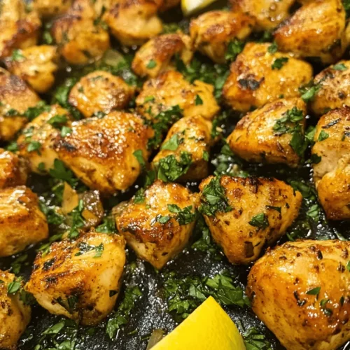 To create the perfect Garlic Butter Chicken Bites, you need to pay attention to the quality of your ingredients. Each component plays a vital role in the overall flavor and nutritional value of the dish.