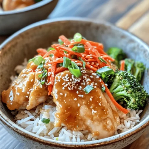 In the world of meal prep and quick family dinners, the concept of bowl meals has taken center stage. One standout option that has captured the hearts (and stomachs) of food enthusiasts everywhere is the Bang Bang Chicken Bowl. This vibrant dish combines tender, juicy chicken thighs with a medley of colorful vegetables, all enveloped in a creamy, spicy sauce that tantalizes the taste buds. It’s not just a meal; it’s an experience that balances flavors and textures, making it an ideal choice for a weeknight dinner that even the busiest individuals can enjoy.
