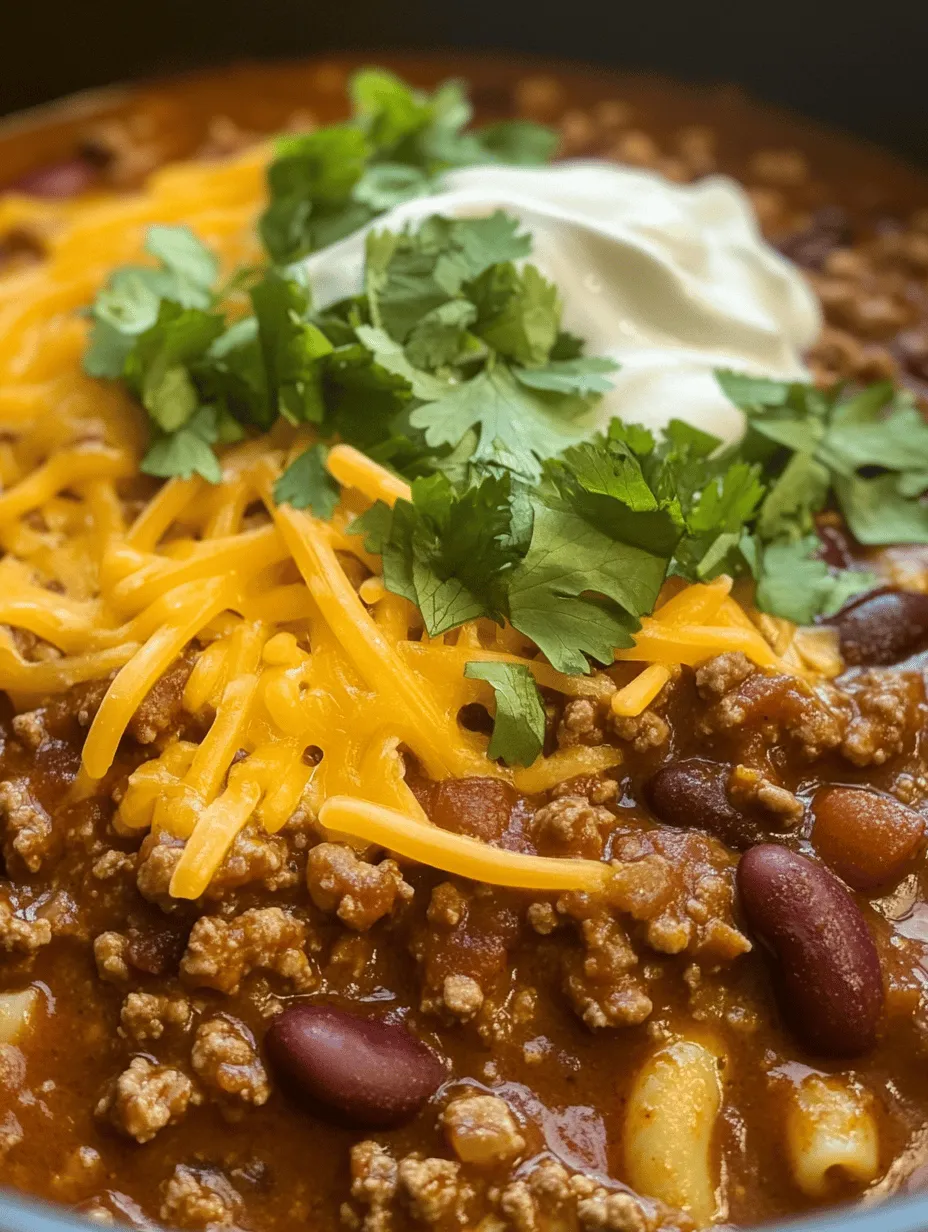 To truly appreciate Chili Mac Delight, it’s essential to understand the ingredients that contribute to its unique flavor profile. Let’s delve deeper into each component and discover what makes this dish so special.