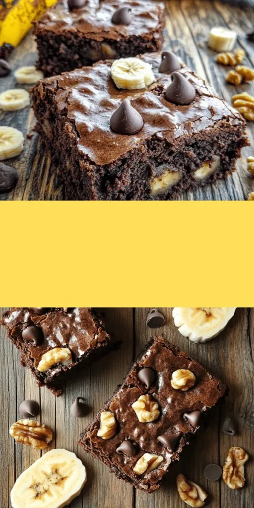 Discover the unique delight of Banana Bread Brownies! This innovative recipe marries the fudgy goodness of brownies with the moist, flavorful essence of banana bread, making it an ideal way to use up overripe bananas. Perfect for sharing or enjoying solo, these brownies are not only delicious but also nutritious. Dive into the baking process, explore ingredient options, and get ready to impress with this irresistible treat. #BananaBreadBrownies #Baking #Dessert #FoodWaste #SweetTreats #RecipeIdeas