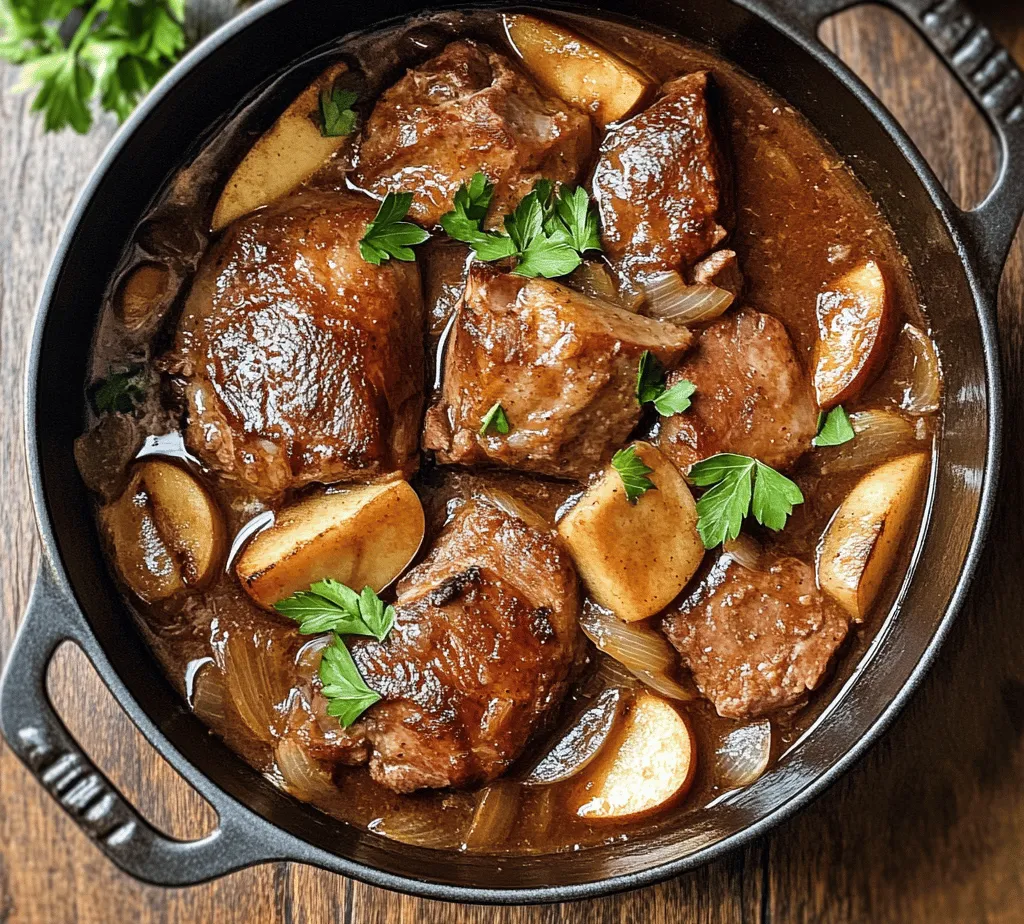 As the leaves change color and the air turns crisp, there's a certain comfort that comes with hearty, warming meals. One dish that perfectly embodies the essence of autumn is Apple Cider Braised Pork Shoulder. This flavorful, tender pork dish is not only a feast for the senses but also a celebration of seasonal flavors that evoke feelings of comfort and nostalgia. The combination of savory pork with the sweet and tangy notes of apple cider creates an irresistible harmony, making this recipe a must-try for anyone looking to embrace fall cooking.