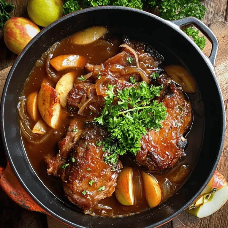 As the leaves change color and the air turns crisp, there's a certain comfort that comes with hearty, warming meals. One dish that perfectly embodies the essence of autumn is Apple Cider Braised Pork Shoulder. This flavorful, tender pork dish is not only a feast for the senses but also a celebration of seasonal flavors that evoke feelings of comfort and nostalgia. The combination of savory pork with the sweet and tangy notes of apple cider creates an irresistible harmony, making this recipe a must-try for anyone looking to embrace fall cooking.