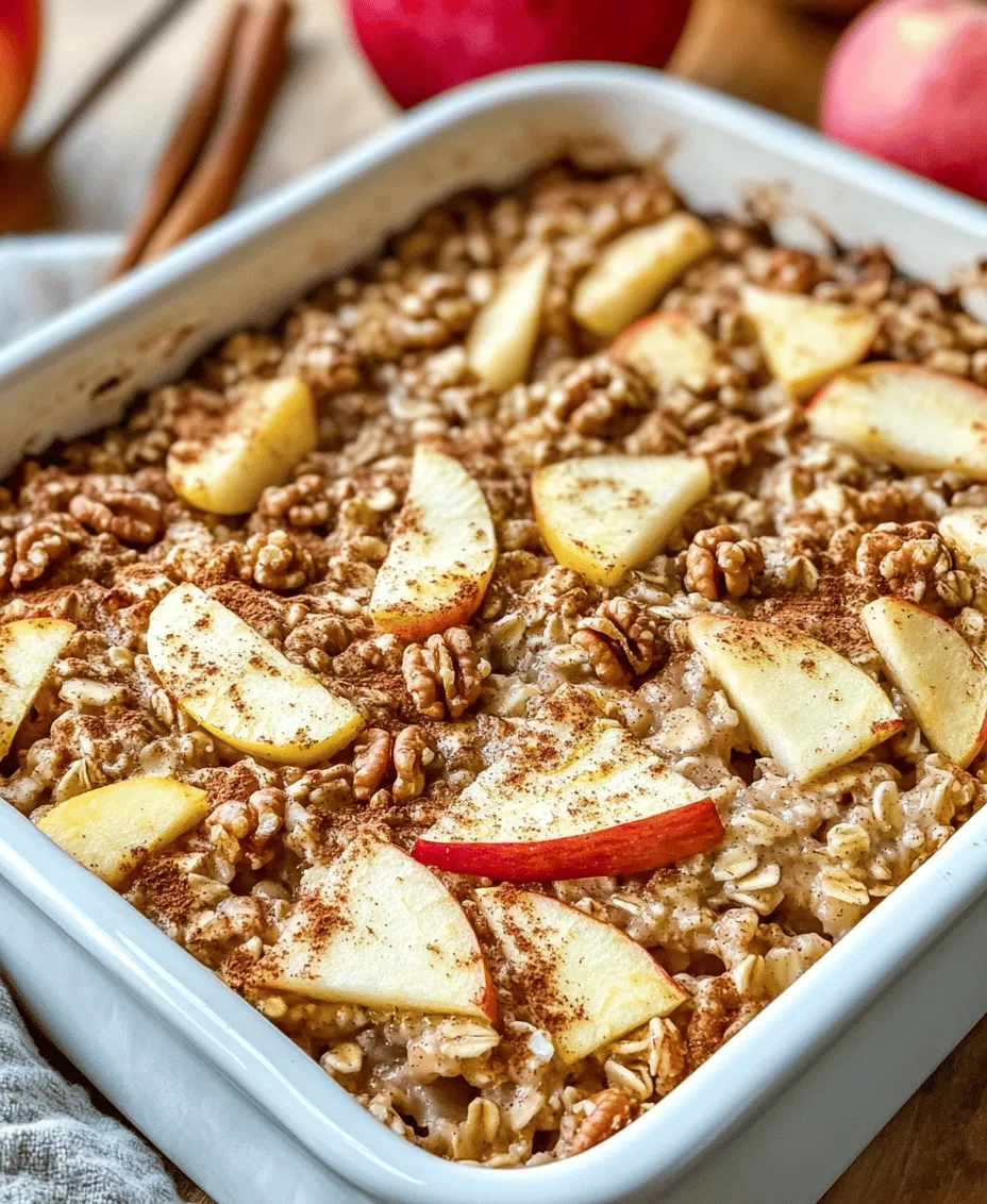 In the quest for a nutritious start to the day, the Irresistible Healthy Apple Oatmeal Breakfast Bake emerges as a delightful solution, perfectly blending wholesome ingredients with mouthwatering flavors. This recipe not only tantalizes your taste buds but also offers a plethora of health benefits, making it an ideal choice for individuals seeking to maximize their morning meals. With its warm, comforting aroma and satisfying texture, this breakfast bake is sure to become a staple in your morning routine.