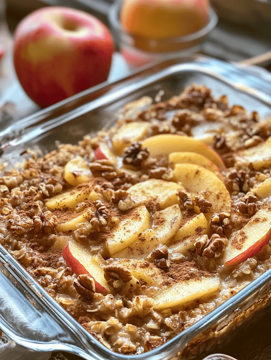 In the quest for a nutritious start to the day, the Irresistible Healthy Apple Oatmeal Breakfast Bake emerges as a delightful solution, perfectly blending wholesome ingredients with mouthwatering flavors. This recipe not only tantalizes your taste buds but also offers a plethora of health benefits, making it an ideal choice for individuals seeking to maximize their morning meals. With its warm, comforting aroma and satisfying texture, this breakfast bake is sure to become a staple in your morning routine.