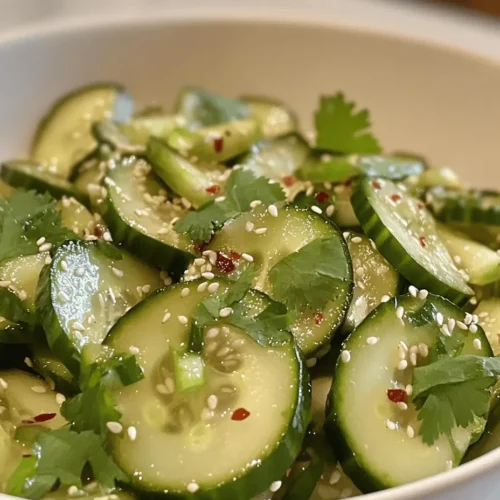 To craft the perfect Crunchy Asian Cucumber Salad, it’s essential to understand the role of each ingredient. By selecting high-quality components, you ensure that each bite is packed with flavor and nutrition. Let’s explore the key ingredients that bring this salad to life.