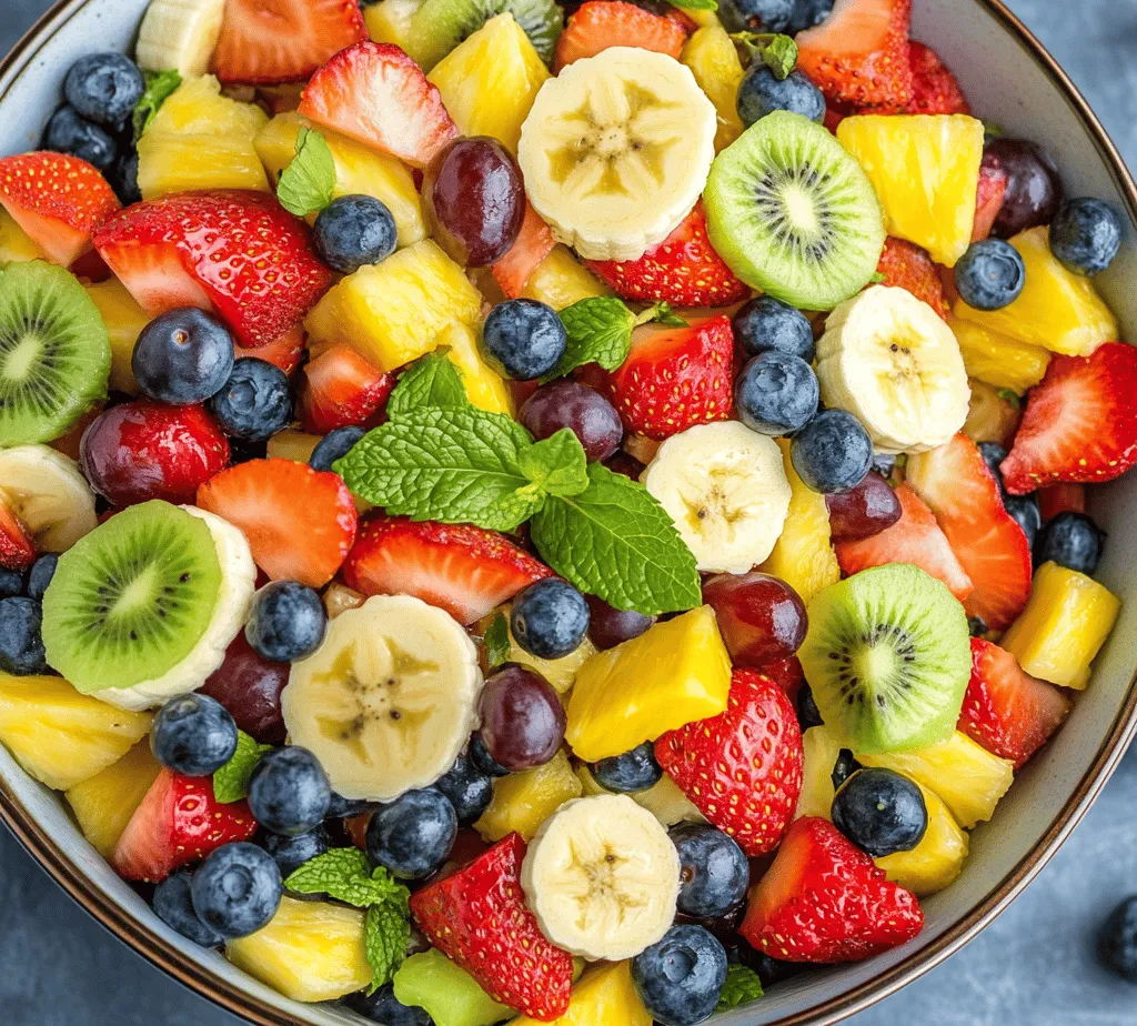 In the world of healthy eating, few dishes can match the refreshing vibrancy of a fruit salad. The Fruity Bliss Salad is not just a simple mix of fruits; it is a delightful medley that combines the natural sweetness and textures of various fruits, resulting in a dish that is both visually stunning and nutrient-rich. This salad is perfect for summer gatherings, picnics, or as a quick snack that invigorates your senses and boosts your energy levels.