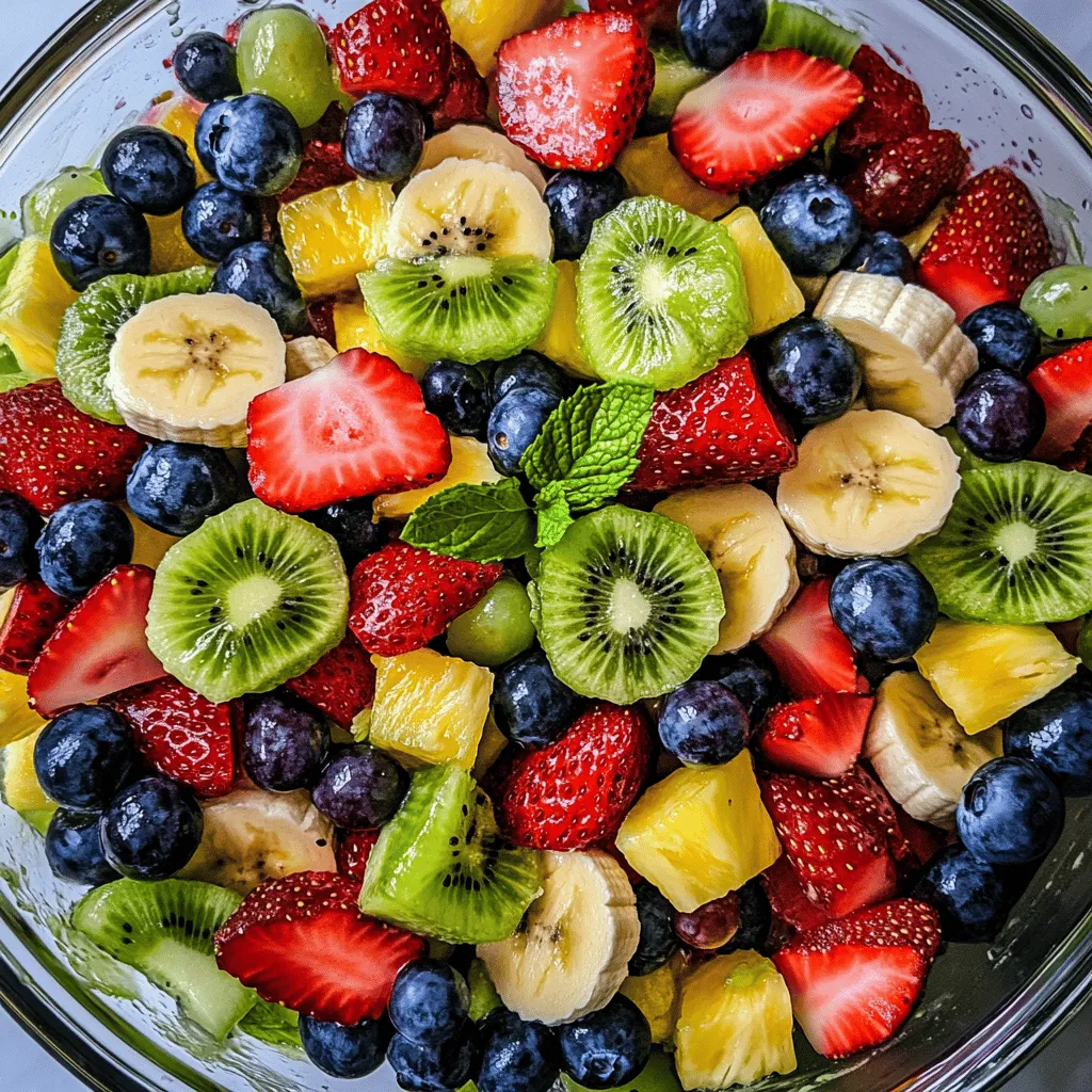 In the world of healthy eating, few dishes can match the refreshing vibrancy of a fruit salad. The Fruity Bliss Salad is not just a simple mix of fruits; it is a delightful medley that combines the natural sweetness and textures of various fruits, resulting in a dish that is both visually stunning and nutrient-rich. This salad is perfect for summer gatherings, picnics, or as a quick snack that invigorates your senses and boosts your energy levels.