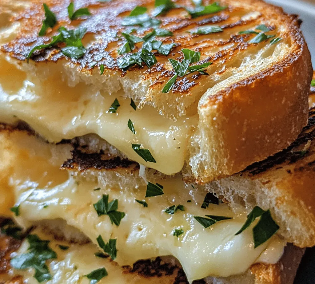 The building blocks of any great dish begin with quality ingredients. For our Garlic Bread Grilled Cheese, each component plays a vital role in delivering outstanding flavor and texture. Let’s dive into the specifics of what makes this sandwich truly special.