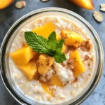 In our fast-paced world, breakfast often takes a backseat, with many opting for quick, unhealthy choices that leave them feeling unsatisfied. However, what if there was a way to enjoy a nutritious and delicious breakfast without the hassle? Enter the delightful recipe for Healthy Overnight Oats with Peaches. This simple yet satisfying dish offers a perfect balance of flavors and textures that will not only fuel your morning but also keep you full until lunch.