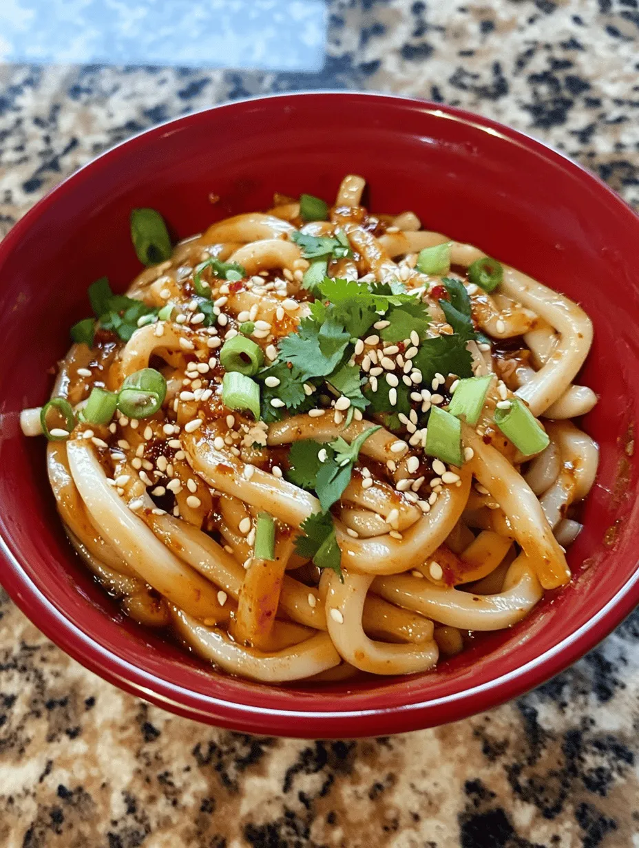 Before we embark on the culinary journey of preparing our 10-Minute Chili Oil Udon Noodles, it's important to understand the star ingredient: udon noodles. These thick, chewy noodles are a staple in Japanese cuisine, known for their versatility and ability to absorb flavors beautifully.