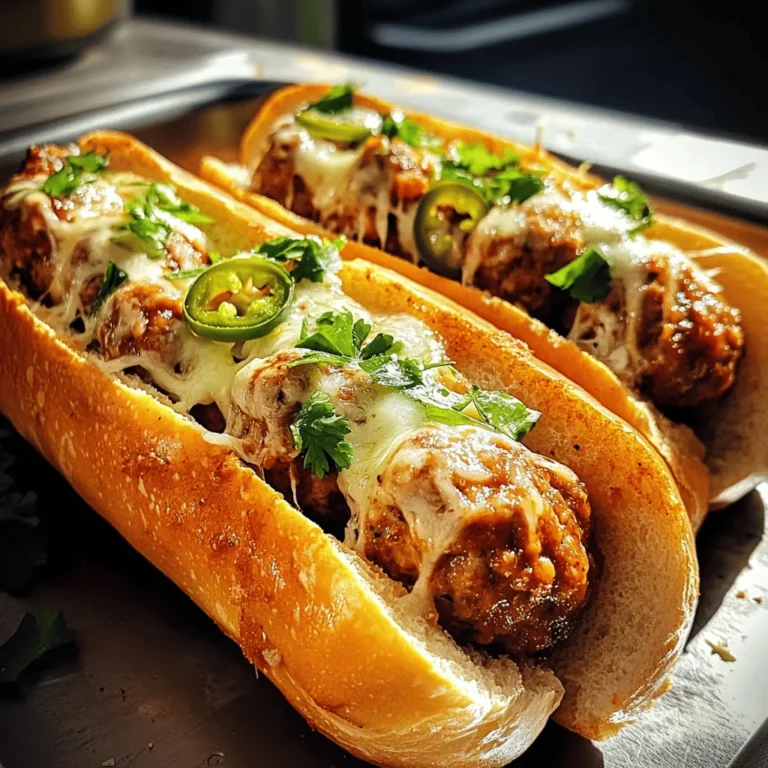 Meatball subs have become a beloved staple in American cuisine, cherished for their comforting and hearty nature. Whether enjoyed at home, during family gatherings, or at casual get-togethers with friends, these sandwiches encapsulate the essence of comfort food. The combination of tender meatballs nestled in a toasted sub roll, generously smothered in marinara sauce and melted cheese, creates a satisfying experience that warms both the body and soul.