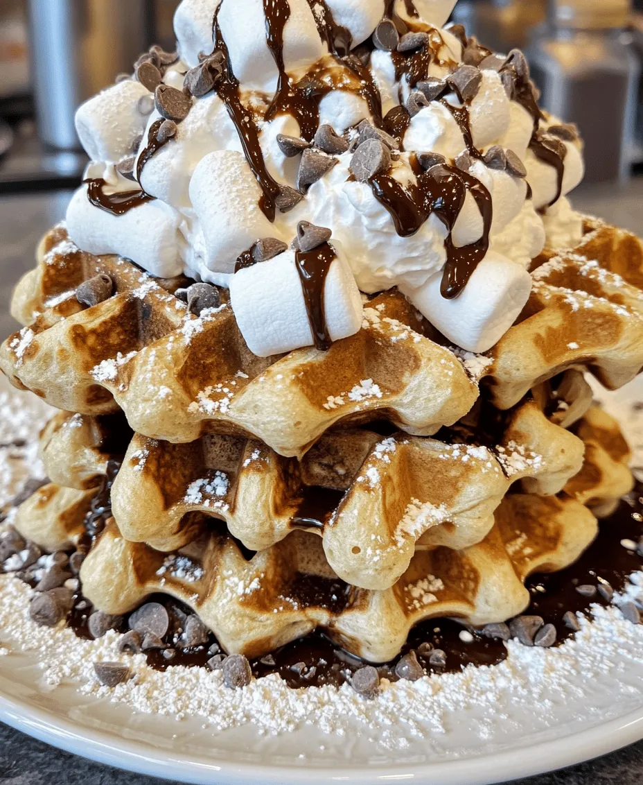 Imagine waking up on a lazy weekend morning, the sun streaming through the kitchen window, the aroma of something delicious wafting through the air. Now, picture that deliciousness being a plate of S’mores Waffles, a delightful twist on the beloved classic campfire treat. Combining the comforting flavors of breakfast with the nostalgic essence of S’mores, this recipe is perfect for family brunches, special occasions, or simply indulging yourself on a fun weekend.