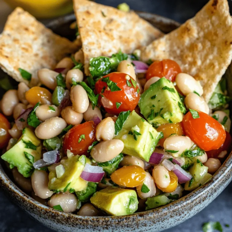 In today’s fast-paced world, the importance of light yet nutritious meals cannot be overstated. As we juggle busy schedules and constantly seek to fuel our bodies with wholesome foods, the Avocado & White Bean Salad emerges as a perfect solution. This vibrant dish is not only visually appealing but also packed with flavor and health benefits. Combining creamy avocado with protein-rich white beans, this salad is a delightful blend of textures and tastes, making it an ideal choice for lunch, dinner, or a quick snack.