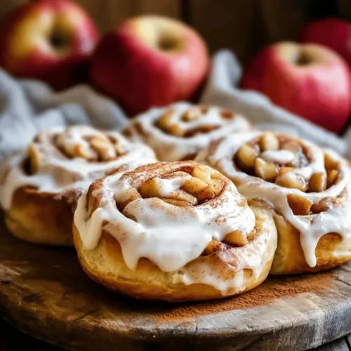 There’s something undeniably comforting about the aroma of freshly baked goods wafting through the home. Among the myriad of delightful treats, apple cinnamon rolls stand out as a warm, indulgent option that promises to elevate any brunch or family gathering. These rolls combine the soft, fluffy texture of dough with a sweet apple filling and are topped with a rich cream cheese frosting that takes them to the next level of deliciousness. This recipe for irresistible apple cinnamon rolls will not only satisfy your sweet tooth but also provide a heartwarming experience that fills your kitchen with the inviting scents of cinnamon and apples.