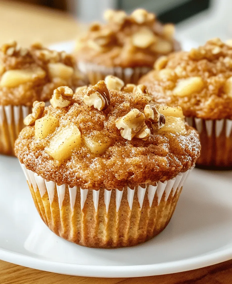 As the leaves begin to turn and a crispness fills the air, there's a special kind of comfort found in the kitchen during the autumn months. One delightful way to embrace this seasonal change is by baking a batch of <strong>Irresistible Moist Apple Cinnamon Muffins</strong>. These muffins go beyond mere snacks; they are a celebration of fall’s bounty, featuring tender apples, warm spices, and a hint of sweetness that can brighten up any morning or afternoon.” /></p>
</p>
<p>To achieve bakery-quality results with your Irresistible Moist Apple Cinnamon Muffins, it’s essential to master a few key techniques and understand the role of each step in the baking process. Here, we dive deeper into the methods that will elevate your muffins from simple to sensational.</p>
</p>
<h3>Preheating the Oven: Setting the Stage for Success</h3>
</p>
<p>Preheating your oven is a crucial step in the baking process. When you preheat, you ensure that your muffins begin baking at the right temperature from the moment they enter the oven. This initial blast of heat is vital for creating the perfect rise and texture. If you skip this step or don’t allow your oven to reach the desired temperature, your muffins may end up dense and undercooked. Ideally, set your oven to 375°F (190°C) about 15-20 minutes before you plan to bake, allowing it to fully heat up. This practice not only ensures even cooking but also helps to develop that delightful golden crust on your muffins.</p>
</p>
<h3>Filling the Muffin Cups: The Right Amount Matters</h3>
</p>
<p>When it comes to filling your muffin cups, the right amount is crucial for achieving the desired height and texture. A common mistake is overfilling, which can lead to muffins that spill over and lose their shape, or underfilling, resulting in flat, disappointing muffins. For optimal results, fill each muffin cup about two-thirds full. This allows space for the muffins to rise without overflowing while ensuring they achieve a nice dome shape. Use an ice cream scoop or a measuring cup to maintain consistency across all your muffins, which will help them bake evenly.</p>
</p>
<h3>Creating a Sweet Topping: The Brown Sugar and Cinnamon Mixture</h3>
</p>
<p>To add an irresistible crunch to your muffins, the brown sugar and cinnamon topping is essential. This mixture not only creates a beautiful contrast in texture but also enhances the flavor profile of the muffins. To prepare the topping, combine 1/4 cup of brown sugar with a teaspoon of cinnamon in a small bowl. Mix well until the ingredients are evenly distributed. After filling your muffin cups, sprinkle a generous amount of this mixture on top of each muffin before placing them in the oven. As they bake, the sugar will caramelize, creating a delightful crust that complements the moist apple and cinnamon flavors perfectly.</p>
</p>
<h3>Baking Time and Techniques: The Perfect Baking Time</h3>
</p>
<p>Determining the perfect baking time is critical for achieving the ideal muffin. For apple cinnamon muffins, the typical baking time is around 20-25 minutes. However, variations in oven temperatures can affect this. To know when your muffins are done, use the toothpick test: insert a toothpick into the center of a muffin; if it comes out clean or with a few crumbs attached, your muffins are ready. Additionally, keep an eye on the color of the muffins; they should be golden brown on top. If the tops are browning too quickly, you can tent them with aluminum foil in the last few minutes of baking to prevent over-browning while allowing them to cook through.</p>
</p>
<h3>Cooling Process: Why It Matters</h3>
</p>
<p>Once your muffins are baked to perfection, it’s essential to allow them to cool in the pan for about 5-10 minutes before transferring them to a wire rack. This step is often overlooked but is critical for maintaining the muffins’ shape and texture. Cooling them in the pan helps set their structure, making them easier to remove without falling apart. After they’ve cooled slightly, carefully run a knife around the edges of the muffins to loosen them, then transfer them to the wire rack to cool completely. This prevents them from becoming soggy on the bottom and allows for even air circulation, ensuring that they remain fluffy and moist.</p>
</p>
<h3>Serving Suggestions and Variations: Pairing Ideas</h3>
</p>
<p>To enhance your muffin experience, consider pairing your Irresistible Moist Apple Cinnamon Muffins with complementary beverages and accompaniments. A warm cup of coffee or spiced chai tea provides a comforting balance to the sweet, spiced flavors of the muffins. For a lighter option, enjoy them with a dollop of Greek yogurt or a spread of cream cheese for added creaminess.</p>
</p>
<h4>Creative Variations: Customize Your Muffins</h4>
</p>
<p>One of the joys of baking muffins is the opportunity for creativity. While the classic apple cinnamon flavor is delightful, don’t hesitate to explore variations. You can incorporate different fruits like pears or cranberries for a seasonal twist. For added texture, consider folding in chopped nuts such as walnuts or pecans, which not only enhance flavor but also contribute healthy fats and protein. If you enjoy a bit of spice, adding nutmeg or ginger can elevate your muffins to new flavor heights. The possibilities are endless, so feel free to experiment with ingredients that cater to your palate.</p>
</p>
<h3>Nutritional Benefits of Apple Cinnamon Muffins</h3>
</p>
<h4>Health Benefits of Apples</h4>
</p>
<p>The star of this muffin recipe, apples, are not only delicious but also packed with nutritional benefits. They are a great source of dietary fiber, which can aid digestion and help maintain a healthy weight. Apples are also rich in vitamins, particularly vitamin C, which supports immune function and skin health. Including apples in your diet can contribute to heart health and reduce the risk of chronic diseases due to their high antioxidant content.</p>
</p>
<h4>The Role of Nuts in Nutrition</h4>
</p>
<p>If you choose to include nuts like walnuts or pecans in your muffins, you’ll be adding even more nutritional value. Nuts are an excellent source of healthy fats, protein, and essential vitamins and minerals. They contain antioxidants and have been linked to improved heart health, weight management, and reduced inflammation. By incorporating these nutritious ingredients into your muffins, you provide a wholesome treat that satisfies both your sweet tooth and your health-conscious side.</p>
</p>
<h3>Conclusion</h3>
</p>
<p>The Irresistible Moist Apple Cinnamon Muffins recipe provides a wonderful way to enjoy the flavors of fall while bringing warmth and comfort to your kitchen. Easy to make and deliciously satisfying, these muffins are perfect for any occasion—be it a cozy family breakfast, an afternoon snack, or a delightful addition to a gathering. By understanding the ingredients, techniques, and nutritional benefits, you can create a delightful treat that not only pleases the palate but also nourishes the body. Enjoy the process of baking and savor each bite of these muffins as you create lasting memories with family and friends. Whether you stick to the classic recipe or experiment with your own variations, these muffins are sure to become a cherished favorite in your home.</p>
<div id=