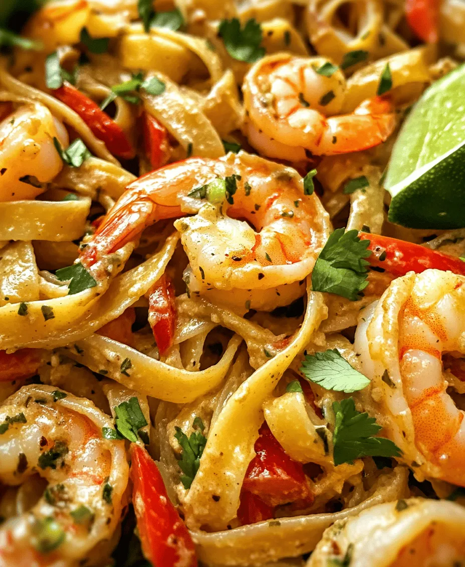 Jamaican Shrimp Pasta is a vibrant dish that beautifully marries the robust flavors of the Caribbean with the comforting familiarity of pasta. Originating from the rich culinary traditions of Jamaica, this dish embodies the island's spirit—bold, lively, and utterly satisfying. Shrimp plays a central role in Jamaican cuisine, celebrated for its freshness and versatility. This creamy pasta dish showcases shrimp in a delightful way, infusing it with spices and flavors that are emblematic of the tropics.