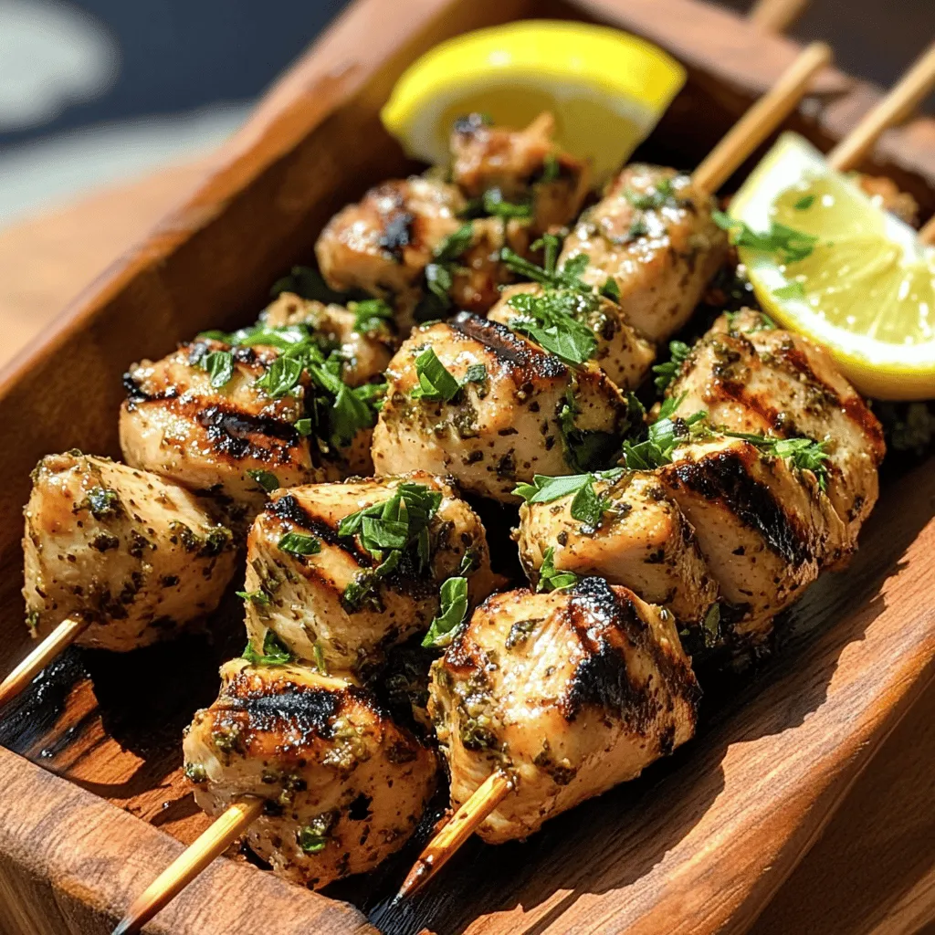 The success of any recipe lies in the quality and combination of its ingredients. With Lemon Herb Chicken Skewers, each component plays a vital role in creating a dish that is as healthy as it is flavorful.