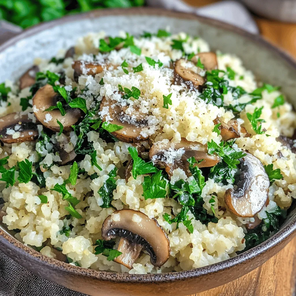 In recent years, low-carb diets have surged in popularity, with many individuals embracing this approach for its potential health benefits. From weight loss to improved blood sugar control, the advantages of reducing carbohydrate intake are well-documented. Among the myriad of recipes that cater to this dietary preference, one stands out for its versatility and nutritional profile: Low Carb Mushroom & Spinach Cauliflower Rice. This dish not only serves as a healthy alternative to traditional rice but also packs a flavor punch that can please even the most discerning palate.