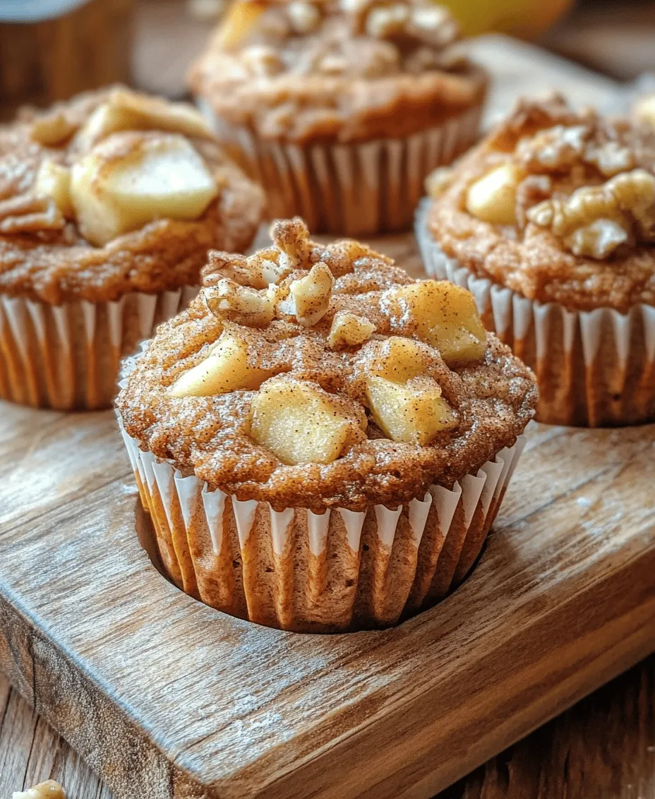 There’s something truly magical about the world of homemade baking, especially when the air turns crisp and the leaves begin to fall. The delightful aroma of fresh-baked goods can transform any kitchen into a cozy haven, making it the quintessential backdrop for cherished moments with family and friends. Among the myriad of baking delights, <strong>Irresistible Moist Apple Cinnamon Muffins</strong> stand out as a quintessential fall treat. They perfectly embody the essence of the season, combining the sweet and tart notes of apples with the warm, comforting spice of cinnamon.” /></p>
</p>
<h3>Mixing Dry Ingredients</h3>
</p>
<p>The foundation of any great muffin begins with the dry ingredients. In this recipe for Irresistible Moist Apple Cinnamon Muffins, we utilize all-purpose flour, baking powder, baking soda, salt, and ground cinnamon. Mixing these components ensures that the leavening agents are evenly distributed throughout the batter, which is crucial for achieving that signature rise and fluffy texture.</p>
</p>
<p>When you whisk the flour with baking powder and baking soda, it activates the chemical reactions necessary for leavening, while the salt enhances the overall flavor of the muffins. Cinnamon not only contributes warmth but also complements the sweetness of the apples beautifully. Take your time with this step; a consistent mix will lead to uniformly baked muffins that are light and airy.</p>
</p>
<h3>Creaming Butter and Sugar</h3>
</p>
<p>Next, we move on to the creaming of butter and sugar—a key step in muffin making that plays a significant role in the final texture of your muffins. In a large mixing bowl, beat the softened butter and granulated sugar together until the mixture is pale and fluffy. This process typically takes about 3-5 minutes with an electric mixer.</p>
</p>
<p>The science behind creaming lies in the incorporation of air into the butter. As you beat the sugar into the butter, tiny air bubbles form, which will expand during baking, resulting in muffins that are tender and rise beautifully. It’s essential to use room-temperature butter for optimal results; cold butter will not incorporate air effectively and could lead to denser muffins.</p>
</p>
<h3>Incorporating Eggs and Vanilla</h3>
</p>
<p>Once your butter and sugar are creamed to perfection, it’s time to add the eggs and vanilla extract. Add one egg at a time, mixing well after each addition. Eggs serve multiple purposes in baking: they act as a binding agent, add moisture, and contribute to the structure of the muffins. The proteins in the eggs will help the muffins rise and set, giving them that perfect dome shape.</p>
</p>
<p>Vanilla extract, on the other hand, enhances the flavor profile of the muffins. Its aromatic qualities pair wonderfully with the cinnamon and apple, making each bite a flavorful delight. Be sure to scrape down the sides of your mixing bowl to ensure that all ingredients are well incorporated.</p>
</p>
<h3>Combining Mixtures</h3>
</p>
<p>Now that your wet and dry mixtures are ready, it’s time to combine them. The key here is to alternate adding the dry ingredients and the wet mixture (which includes the creamed butter and eggs) into a single bowl. Start by adding one-third of the dry mixture to the wet ingredients and gently mix until just combined. Then, add half of the remaining wet ingredients, followed by another third of the dry mixture, and so on, finishing with the dry ingredients.</p>
</p>
<p>This method of alternating prevents overmixing, which can lead to tough muffins. Overworking the batter develops gluten, resulting in a denser texture. The goal is to mix just until there are no visible streaks of flour remaining. Remember, a few lumps are perfectly acceptable!</p>
</p>
<h3>Folding in Apples and Nuts</h3>
</p>
<p>Now comes the exciting part—folding in the star ingredients: diced apples and chopped nuts. Use a spatula to gently lift and turn the batter over the apples and nuts, being careful not to deflate the mixture. This technique is vital to maintain the airiness of the batter while ensuring that the apples and nuts are evenly distributed throughout.</p>
</p>
<p>Apples add moisture and natural sweetness, while nuts provide a satisfying crunch and depth of flavor. You can use any variety of apple, but tart apples like Granny Smith work particularly well, balancing the sweetness of the muffins perfectly. If you choose to add nuts, walnuts or pecans are excellent options that complement the overall flavor profile.</p>
</p>
<h3>The Final Touch: Topping and Baking</h3>
</p>
<h4>Preparing the Cinnamon-Sugar Topping</h4>
</p>
<p>To elevate your muffins further, prepare a simple cinnamon-sugar topping. Combine granulated sugar with ground cinnamon in a small bowl. This mixture will not only add a delightful crunch to the tops of your muffins but also enhance the comforting aroma of cinnamon while they bake. Once you’ve finished preparing your batter, sprinkle this topping generously over each muffin before putting them in the oven.</p>
</p>
<h4>Filling Muffin Tins</h4>
</p>
<p>Next, it’s time to fill your muffin tins! Use a standard ice cream scoop to evenly distribute the batter into each muffin cup, filling them about two-thirds full. This ensures that the muffins have room to rise without spilling over. A well-filled muffin tin guarantees consistent cooking and a beautiful dome shape.</p>
</p>
<h4>Baking Guidelines</h4>
</p>
<p>Bake the muffins in a preheated oven at 350°F (175°C) for approximately 18-22 minutes. However, every oven is different, so keep an eye on them! To check for doneness, insert a toothpick into the center of a muffin; if it comes out clean or with a few moist crumbs, your muffins are ready to be pulled from the oven. Allow them to cool in the pan for about 5 minutes before transferring them to a wire rack to cool completely.</p>
</p>
<h3>Cooling and Serving Suggestions</h3>
</p>
<p>Cooling your muffins properly is essential for achieving the right texture. If left in the pan for too long, the muffins may become soggy. Once transferred to a wire rack, allow them to cool for at least 10-15 minutes. This cooling period allows the muffins to set and helps develop their flavor.</p>
</p>
<p>For serving, enjoy your muffins warm, perhaps with a pat of butter melting into the soft, tender crumb. They pair beautifully with a hot cup of coffee, tea, or even a glass of cold milk. Consider serving them alongside a fruit salad for a delightful breakfast spread or as a sweet afternoon snack.</p>
</p>
<h3>Storage Tips for Freshness</h3>
</p>
<p>To maintain the moisture and flavor of your muffins, store any leftovers in an airtight container at room temperature for up to three days. If you want to keep them longer, consider freezing them. Place the cooled muffins in a single layer on a baking sheet to freeze them individually. Once frozen, transfer them to a freezer-safe bag or container. They will stay fresh for up to three months.</p>
</p>
<p>When you’re ready to enjoy a frozen muffin, simply take it out of the freezer and let it thaw at room temperature or pop it in the microwave for a few seconds to warm it up.</p>
</p>
<h3>Nutritional Information of Apple Cinnamon Muffins</h3>
</p>
<p>These Irresistible Moist Apple Cinnamon Muffins not only taste fantastic but also provide nutritional benefits. Each muffin contains approximately 180 calories, with a balance of carbohydrates, fats, and proteins. The muffins are a good source of dietary fiber due to the apples, which contribute vitamins A and C, as well as potassium. They can serve as a wholesome treat or part of a balanced breakfast when paired with protein-rich foods such as yogurt or eggs.</p>
</p>
<h3>Conclusion</h3>
</p>
<p>Baking Irresistible Moist Apple Cinnamon Muffins is not just about creating a delicious treat; it’s about the joy of working with simple ingredients to produce something heartwarming and satisfying. The process of mixing, folding, and baking is a delightful experience that fills your kitchen with enticing aromas and creates a sense of comfort.</p>
</p>
<p>These muffins are perfect for any occasion—be it a cozy breakfast, a sweet snack, or a delightful addition to a gathering. Embrace the simplicity of homemade baking and enjoy the timeless appeal of these classic muffins. Indulge your senses and let the flavors transport you to a place of warmth and happiness. Happy baking!</p>
<div id=