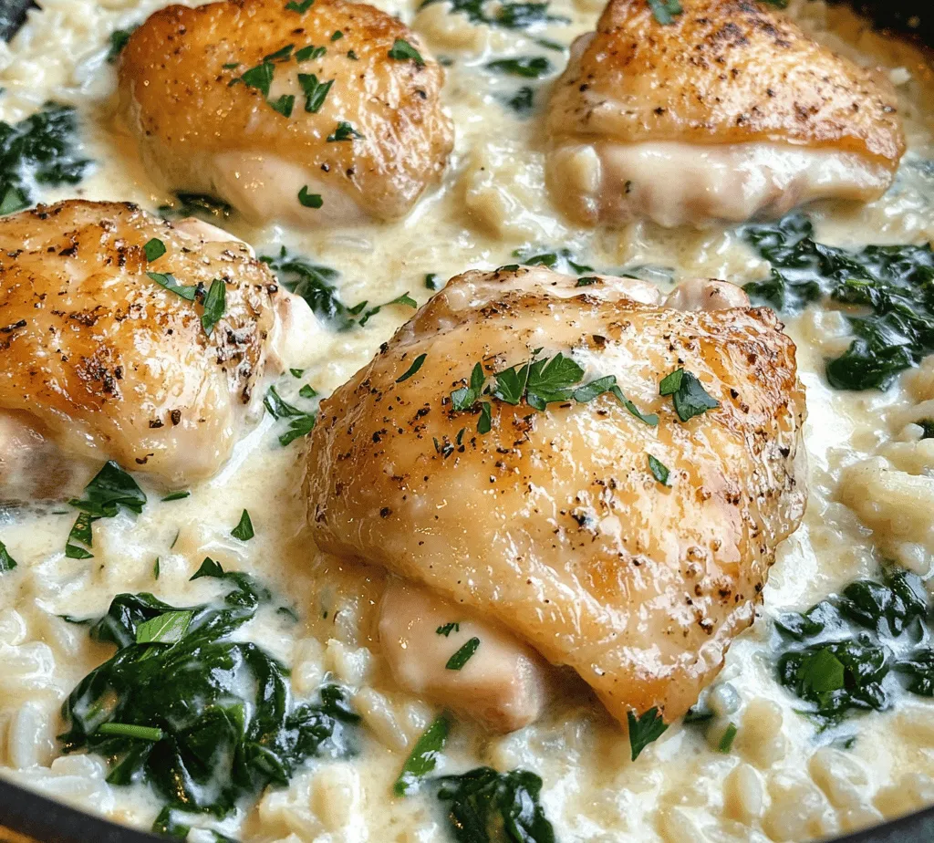 If you're on the hunt for a comforting and flavorful dinner that requires minimal effort, look no further than One-Pan Creamy Parmesan Chicken & Rice. This dish is a delightful medley of tender chicken thighs enveloped in a rich, creamy sauce, served alongside perfectly cooked rice. Its combination of flavors and textures makes it a family favorite that appeals to both children and adults alike.