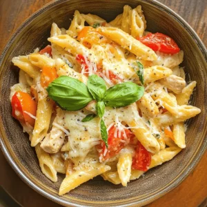 Pasta dishes have long held a special place in the hearts and homes of families around the world. Their versatility, ease of preparation, and ability to satisfy even the most discerning palates make them an appealing choice for mealtime. Among the myriad of pasta recipes available, *Cheesy Chicken Pasta Delight* stands out as a quintessential comfort food that seamlessly combines rich flavors, creamy textures, and wholesome ingredients. This dish is not only perfect for family dinners but also an impressive addition to gatherings with friends, ensuring that everyone leaves the table feeling content and satisfied.