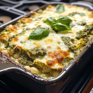 In the world of comfort food, few dishes can compete with the creamy allure of a well-prepared bake. Enter the Creamy White Bean and Pesto Bake—a harmonious blend of velvety beans, aromatic pesto, and cheese that promises to delight your taste buds and nourish your body. This dish is not just about satisfaction; it’s about embracing the vibrant flavors that plant-based meals can offer. As more individuals seek to incorporate plant-based options into their diets, this recipe stands out as a perfect representation of how beans can shine in comfort cuisine.