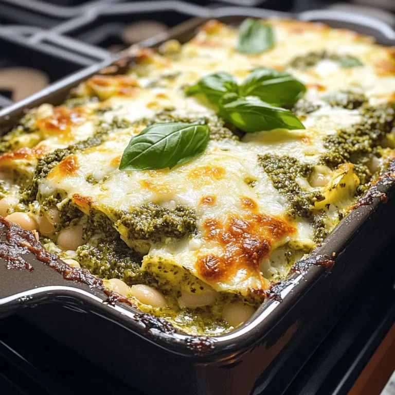 In the world of comfort food, few dishes can compete with the creamy allure of a well-prepared bake. Enter the Creamy White Bean and Pesto Bake—a harmonious blend of velvety beans, aromatic pesto, and cheese that promises to delight your taste buds and nourish your body. This dish is not just about satisfaction; it’s about embracing the vibrant flavors that plant-based meals can offer. As more individuals seek to incorporate plant-based options into their diets, this recipe stands out as a perfect representation of how beans can shine in comfort cuisine.