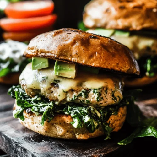 In recent years, chicken burgers have surged in popularity as a healthier alternative to traditional beef patties. As more people seek nutritious and lean protein options, ground chicken has become a staple in many kitchens, offering a versatile and delicious option for burger enthusiasts. Among the myriad of chicken burger recipes available, the Creamy White Cheddar & Spinach Chicken Burger stands out as a unique twist on a classic favorite. This recipe not only provides a flavorful experience but also packs a nutritional punch, making it an excellent choice for health-conscious individuals and families.