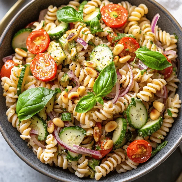 When the temperatures rise and the sun shines brightly, nothing beats a refreshing salad to invigorate your senses and keep you feeling light and energized. Enter the Lemon Basil Pasta Salad—a delightful dish that epitomizes summer’s bounty. With its vibrant colors and zesty flavors, this pasta salad is not only visually appealing but also packed with nutrition. Whether you’re hosting a backyard barbecue, enjoying a picnic by the beach, or simply looking for a satisfying lunch option, this dish is a perfect fit.