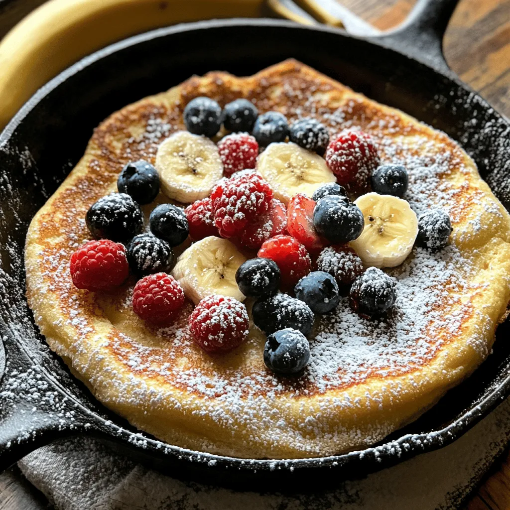 If you're on the hunt for a dish that perfectly balances simplicity and sophistication, the Fluffy Baked German Pancake is a culinary gem that deserves a spot on your breakfast table. Originating from Germany, this delightful pancake—also known as "Dutch Baby"—has surged in popularity in modern brunch culture, enticing food lovers with its airy texture and rich flavor. Unlike traditional pancakes that are cooked on a griddle, this baked version puffs up beautifully in the oven, creating a stunning centerpiece for any meal.