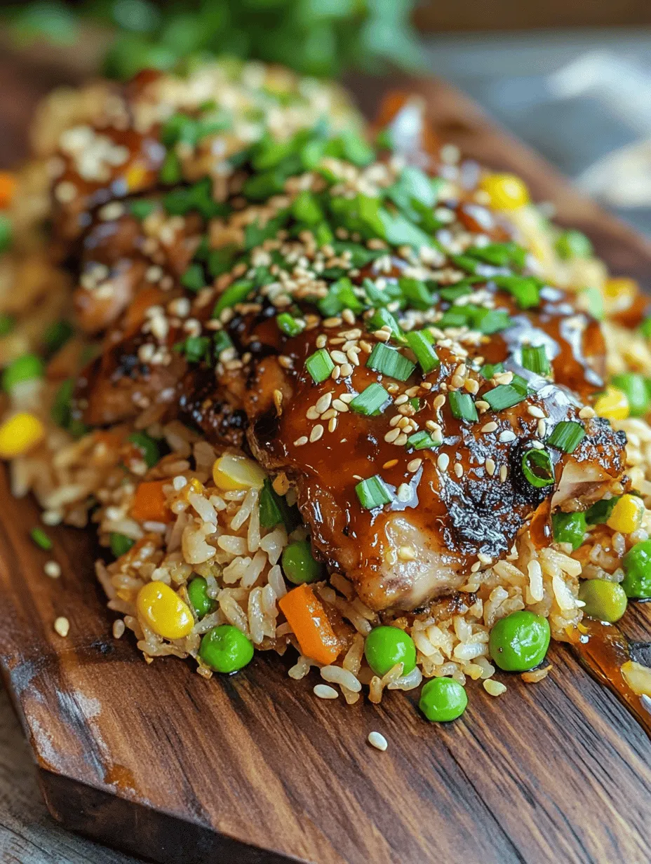Embarking on a culinary journey through the rich tapestry of Japanese cuisine is a delightful endeavor, and what better way to explore this world than through a comforting dish like Savory Japanese BBQ Chicken Fried Rice Extravaganza? This recipe is an ode to the beloved tradition of fried rice, transforming humble ingredients into a vibrant meal that speaks to both the heart and palate. The marriage of marinated chicken and perfectly cooked rice, complemented by an array of colorful vegetables, creates a dish that is not only satisfying but also a feast for the eyes.