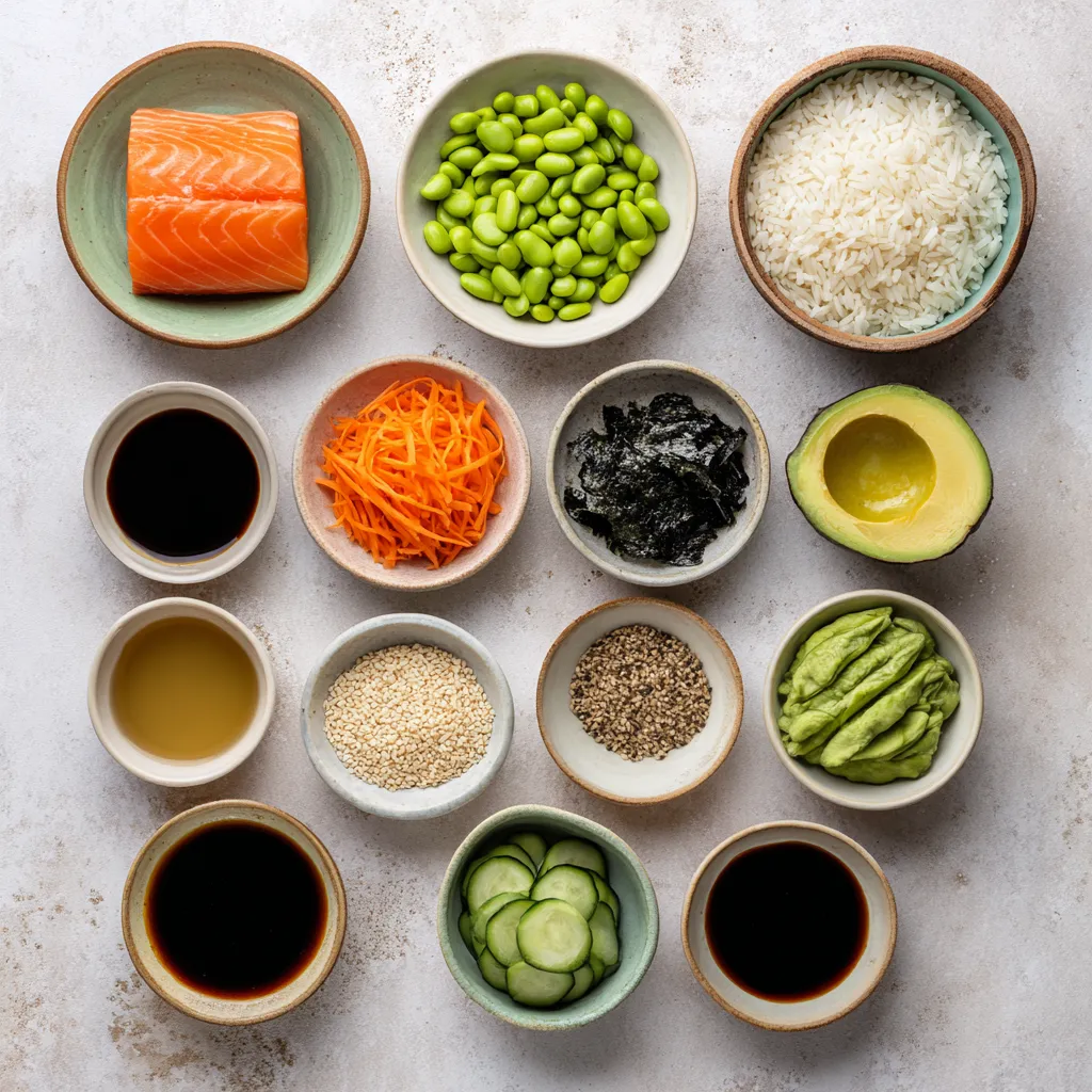 Discover the delightful world of the Miso Magic Salmon Bowl, a nutritious and vibrant dish that perfectly balances flavors and textures. It combines tender, marinated salmon with creamy avocado and a colorful medley of fresh vegetables served over a comforting bed of seasoned sushi rice. This dish is not just a feast for the eyes, but it also packs a punch in terms of taste, making it a standout option for a weeknight dinner, meal prep, or special occasions. The harmonious blend of umami from the miso, freshness from the vegetables, and the satisfying taste of salmon makes this bowl not only delicious but also a wholesome choice for a diverse dietary range.