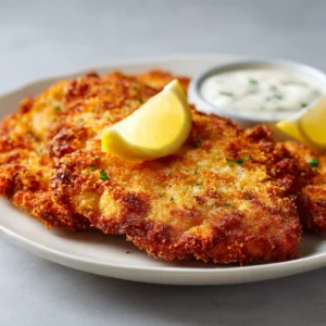 Crispy chicken cutlets have a universal appeal that transcends age and taste preferences. The allure of a crispy exterior combined with tender, juicy chicken makes this dish a favorite among many. Whether served as a main course for a family dinner or showcased at a special gathering, these chicken cutlets promise satisfaction with each savory bite. The perfectly balanced blend of spices and the use of panko breadcrumbs really elevates the crunch factor, making them irresistible.