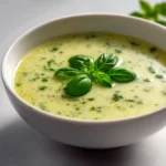 Zucchini Bliss: Creamy Crockpot Soup is a delightful dish that captures the essence of creamy textures and rich flavors in a wholesome, health-conscious manner. This soup offers a unique blend of fresh zucchini, aromatic herbs, and a touch of creaminess that will warm your heart and soothe your soul. Its vibrant green color is visually appealing, making it an inviting option for lunch or dinner.