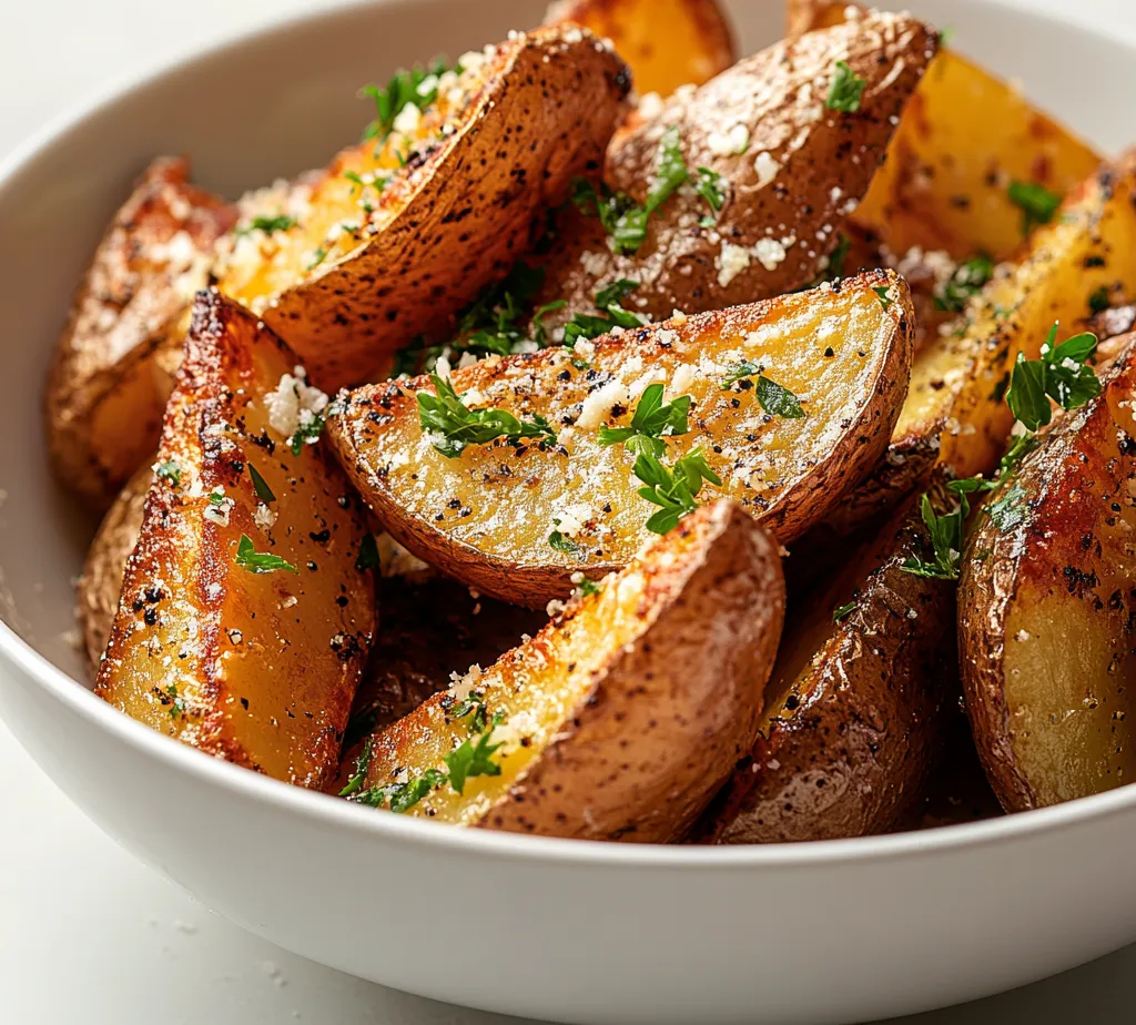 Crispy potato wedges are a beloved comfort food that can elevate any meal or serve as a satisfying snack on their own. With their tender inside and perfectly crispy exterior, these wedges offer a delightful contrast in texture with every bite. This recipe brings out the natural flavors of russet potatoes while enhancing them with a medley of spices and seasonings, transforming simple potatoes into a delectable side dish.