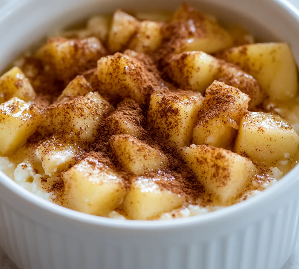 The Apple Cinnamon Cottage Cheese Bake Delight is a delicious and nutritious dish that perfectly blends flavors and textures. This delightful bake combines creamy cottage cheese with rolled oats and fresh apples, imparting a wonderful heartiness ideal for breakfast or a cozy brunch. It's packed with protein, fiber, and essential nutrients, making it not only satisfying but also a guilt-free indulgence. With the warm essence of cinnamon, this dish brings a comforting touch to your morning routine.