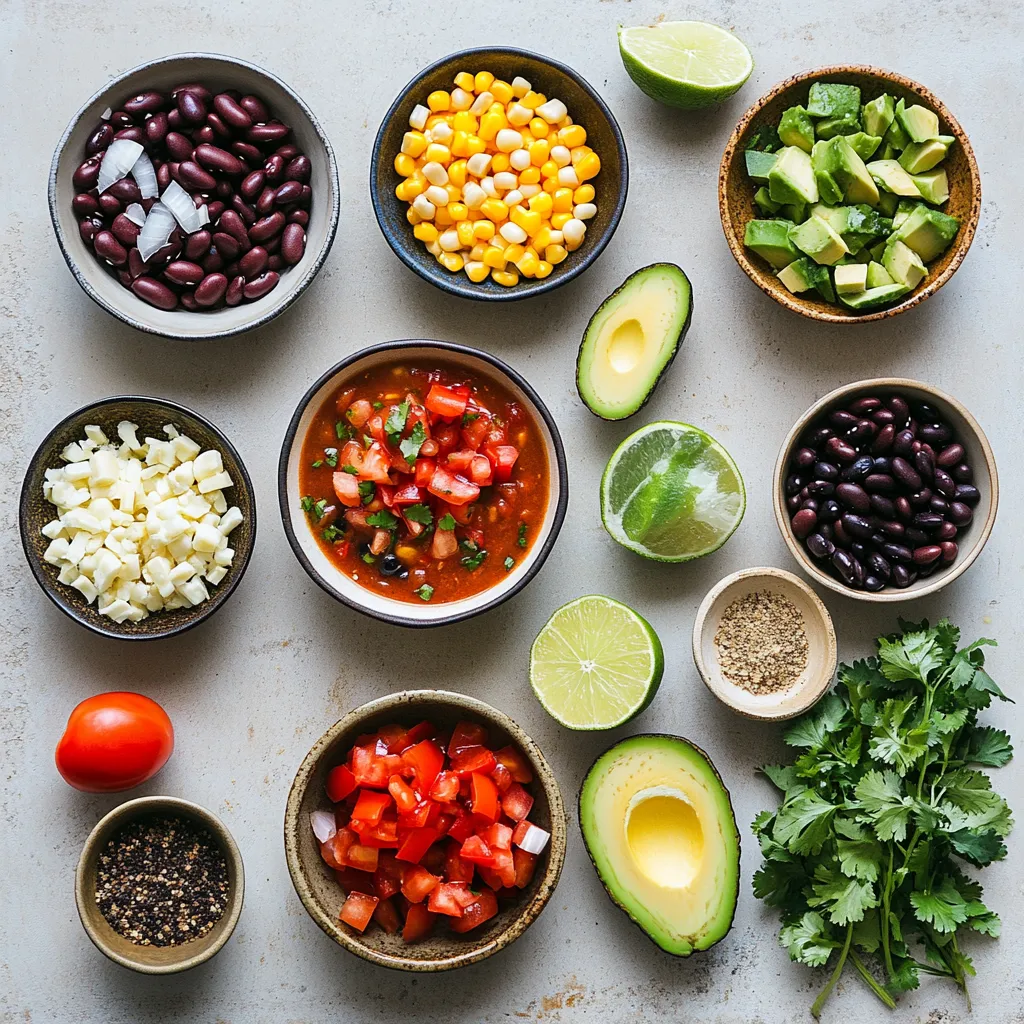 Spicy Poblano Pepper Soup is a vibrant and hearty dish that captures the essence of bold flavors and wholesome ingredients. The roasted poblano peppers impart a distinctive smokiness, which beautifully complements the sweetness of corn and the earthiness of black beans. This vegetarian soup not only brings warmth to your table but also packs a punch of flavor that pleases both spice lovers and those seeking comfort food.