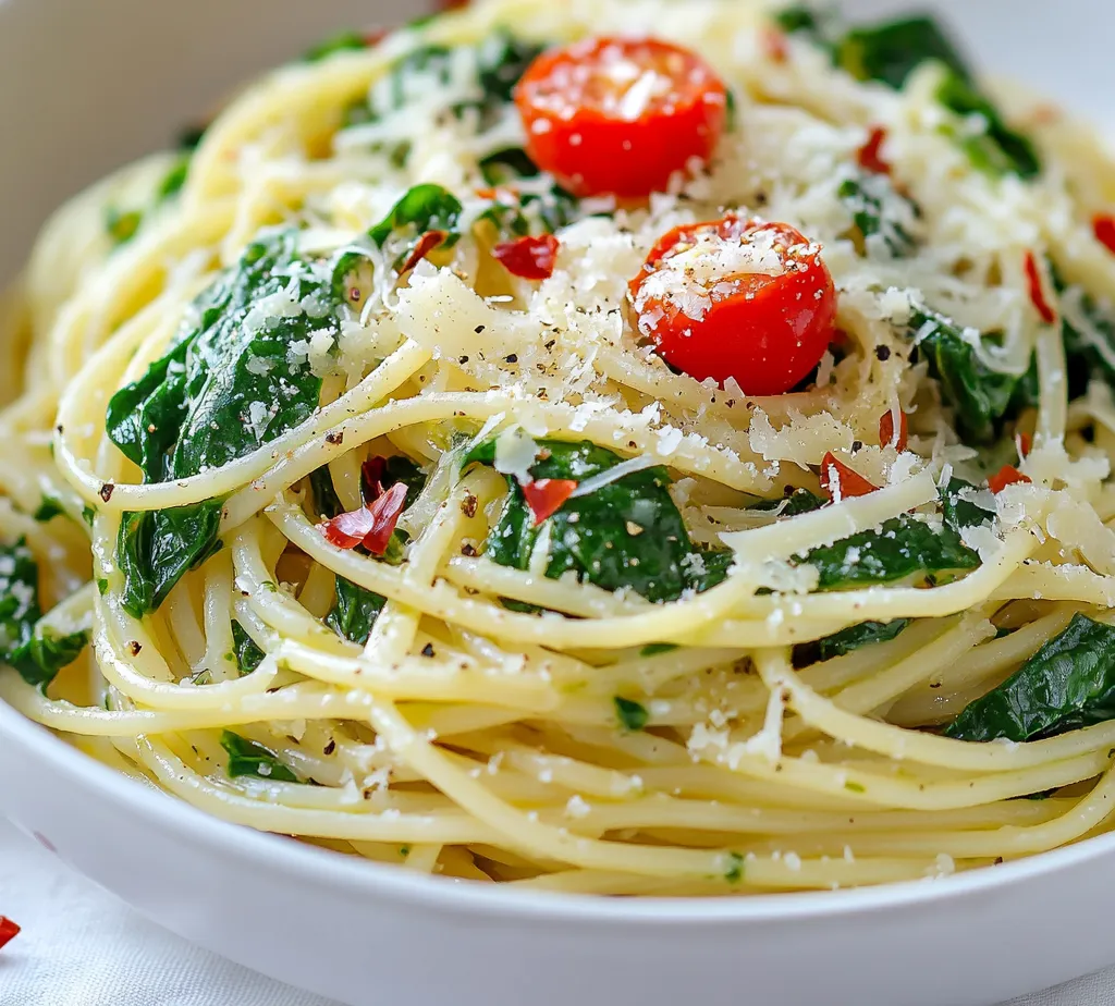 The fusion of fresh spinach and savory Parmesan cheese creates a delightful dish known as Spinach and Parmesan Pasta Bliss. This recipe embodies simplicity in its ingredients while delivering a punch of flavor that is satisfying to the palate. Spinach, rich in nutrients, combined with the creamy texture of Parmesan, transforms ordinary pasta into a gourmet experience. It is perfect for those who want a quick, wholesome meal without compromising on taste.
