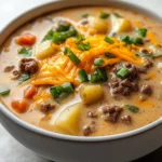 Crockpot recipes have a special place in many kitchens, offering convenience without sacrificing flavor. The Hearty Crockpot Cheeseburger Soup is an excellent example of such a dish. This cozy, creamy soup embodies the comforting essence of classic cheeseburgers with its rich flavors and hearty ingredients, making it perfect for those chilly evenings or casual gatherings with friends and family.