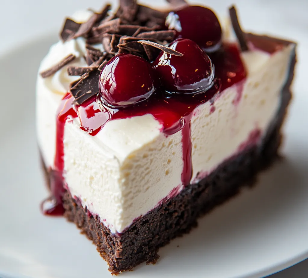 This indulgent Black Forest Cheesecake Delight is a heavenly take on the classic Black Forest cake, combining rich flavors of chocolate and cherry in a creamy cheesecake form. The luscious layers and decadent toppings make it a perfect dessert for celebrations or a special treat at home. This recipe aims to achieve a perfectly baked cheesecake topped with a delicious cherry mixture, followed by a light and fluffy whipped cream layer. It embodies the essence of a classic dessert while offering a modern twist that is sure to delight your taste buds.