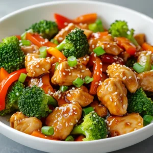 The allure of quick and healthy meals is undeniable, especially when they bring a burst of flavors to the table. Discover the joy of preparing a delightful Sesame Chicken that not only satisfies your taste buds but also keeps your health goals in check. This recipe effortlessly combines protein-rich chicken with vibrant vegetables and aromatic seasonings, making it perfect for busy weeknights.