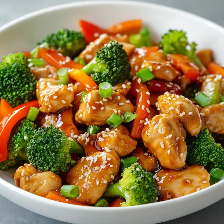 The allure of quick and healthy meals is undeniable, especially when they bring a burst of flavors to the table. Discover the joy of preparing a delightful Sesame Chicken that not only satisfies your taste buds but also keeps your health goals in check. This recipe effortlessly combines protein-rich chicken with vibrant vegetables and aromatic seasonings, making it perfect for busy weeknights.