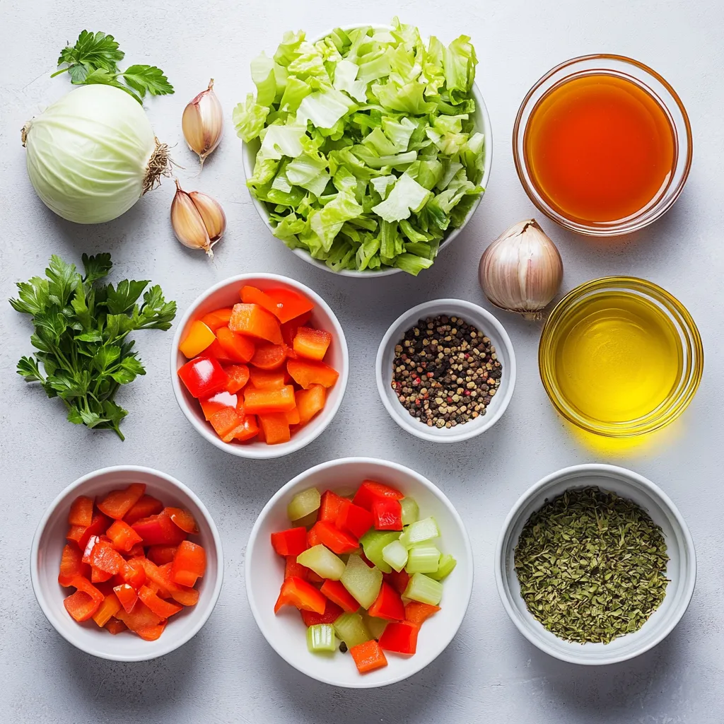 Explore the delicious and nutritious world of Cabbage Soup, a dish packed with vegetables and flavor, perfect for those seeking a healthier lifestyle. This hearty soup is not only easy to prepare but also offers numerous health benefits thanks to its rich assortment of ingredients. Cabbage, being the star of the dish, provides a unique combination of crunch and softness, while other vegetables amplify the taste, creating a medley of flavors that are both comforting and revitalizing.